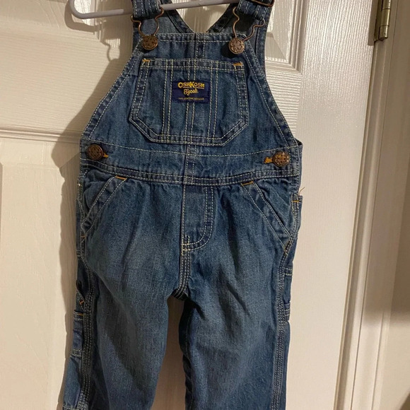 Oshkosh B’Gosh Denim Overalls  - 6 months - Picture 2 of 7